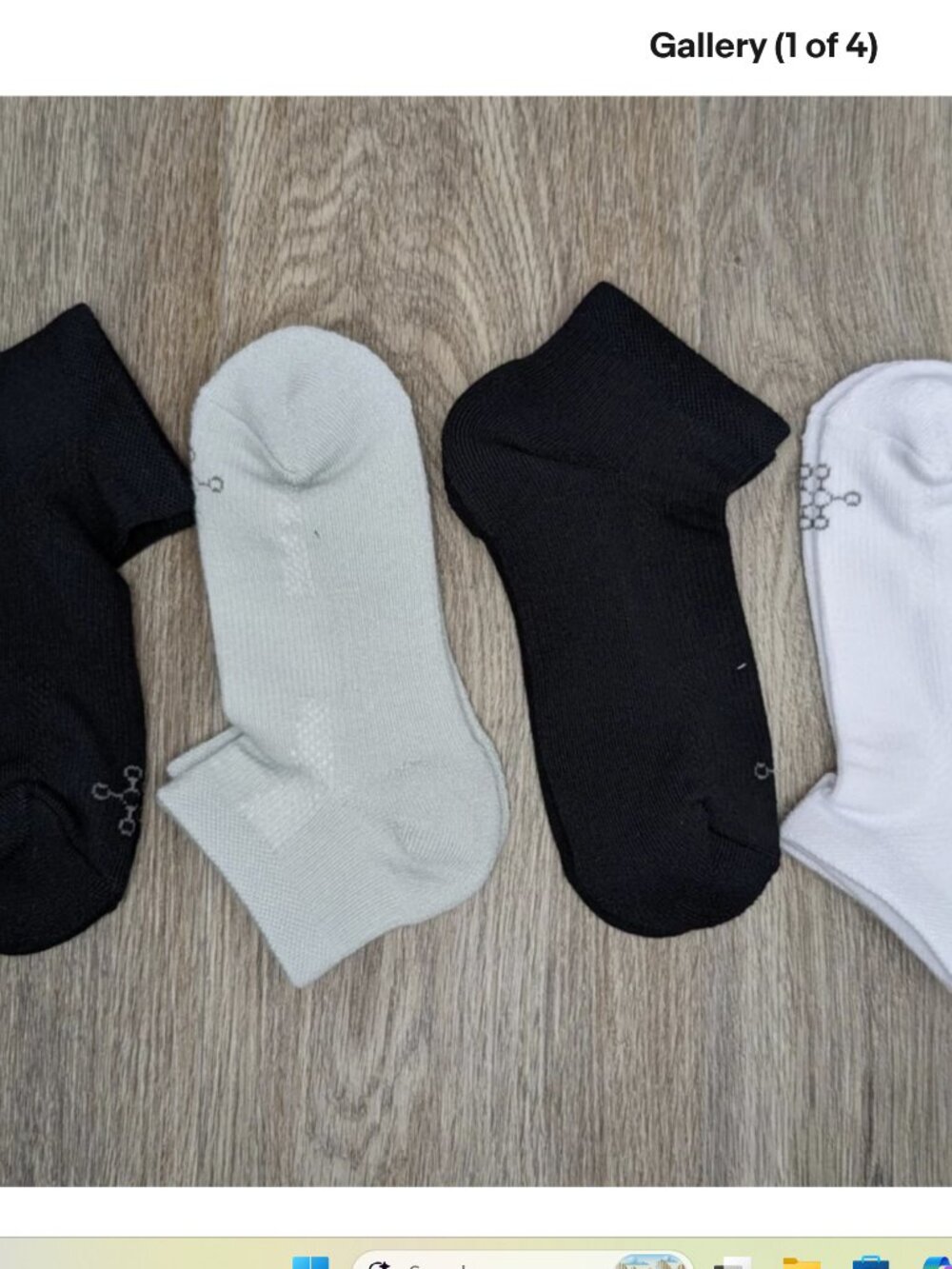 Tommie Compression Ankle Socks XL V56032 Copper 4pack EcoWick New